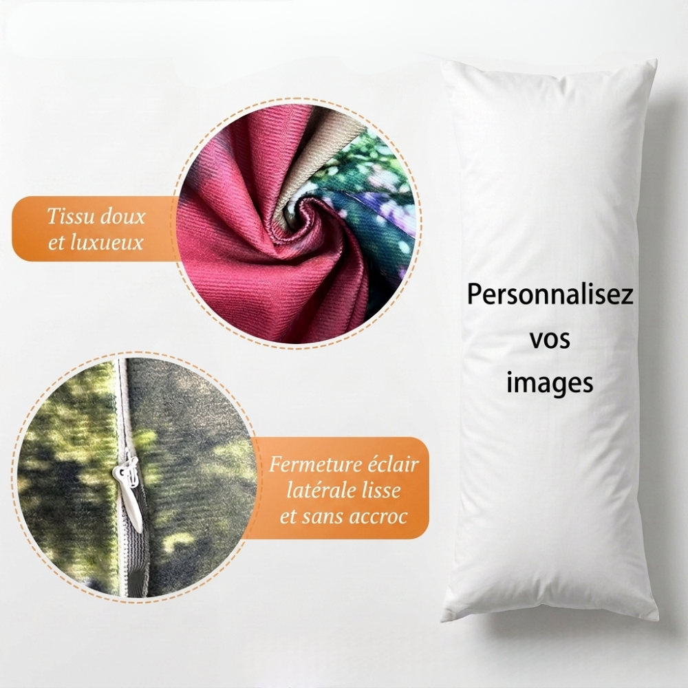 Personalized Bolster Pillow