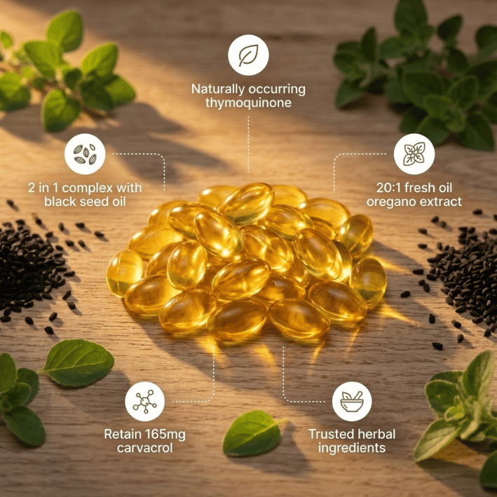 Arganova | Oregano Oil Capsules