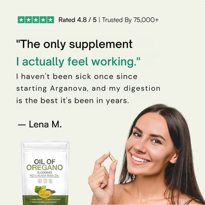 Arganova | Oregano Oil Capsules