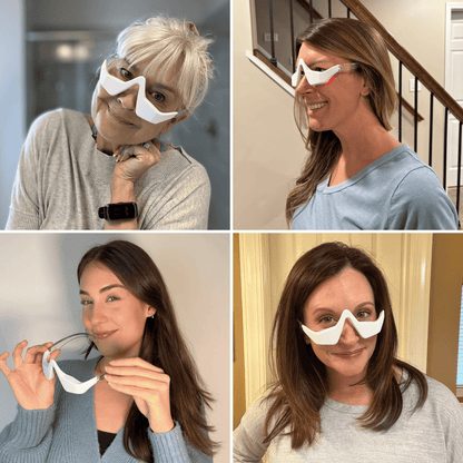 AuraEyes™ 2-in-1: Roodlichttherapie + EMS om wallen onder de ogen te verminderen