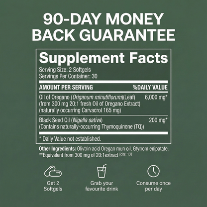 Arganova | Oregano Oil Capsules