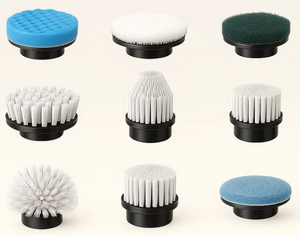 Complete set of 9 brush heads