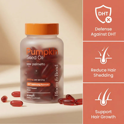 HairBloom™ - Marre de la perte de cheveux ? Neutralisez la cause hormonale interne et regagnez en épaisseur !