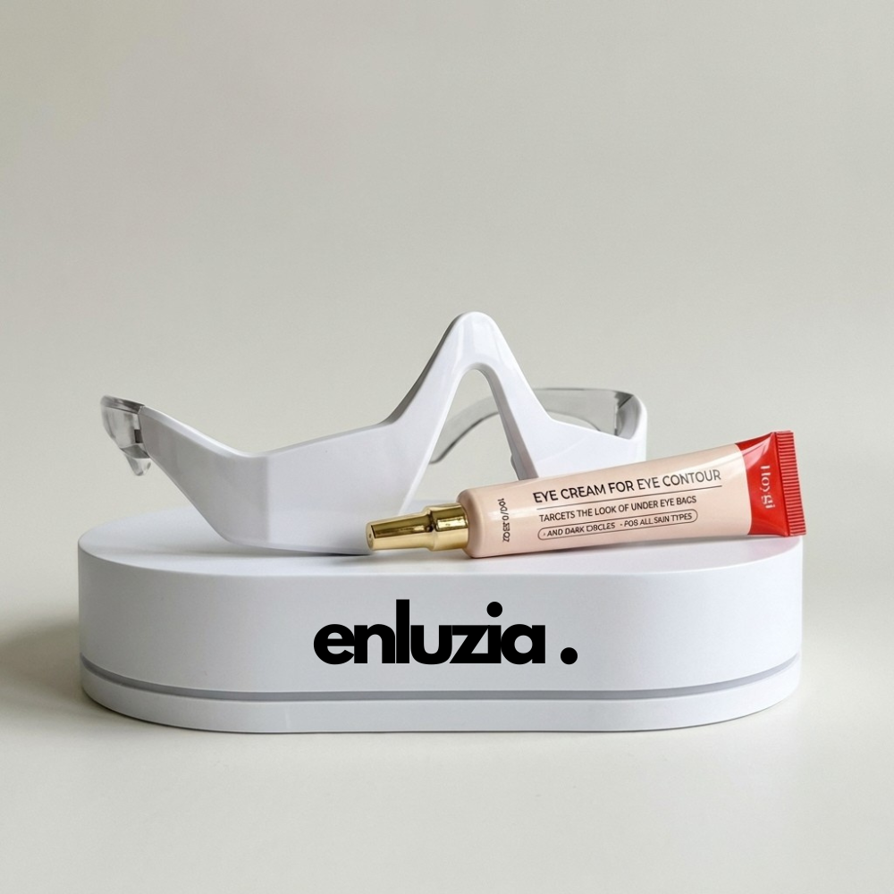 AuraEyes™ 2-in-1: Roodlichttherapie + EMS om wallen onder de ogen te verminderen